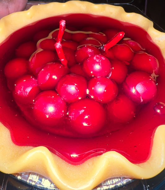 Medium 5-Inch  Cherry Pie Candle (3 wicks)