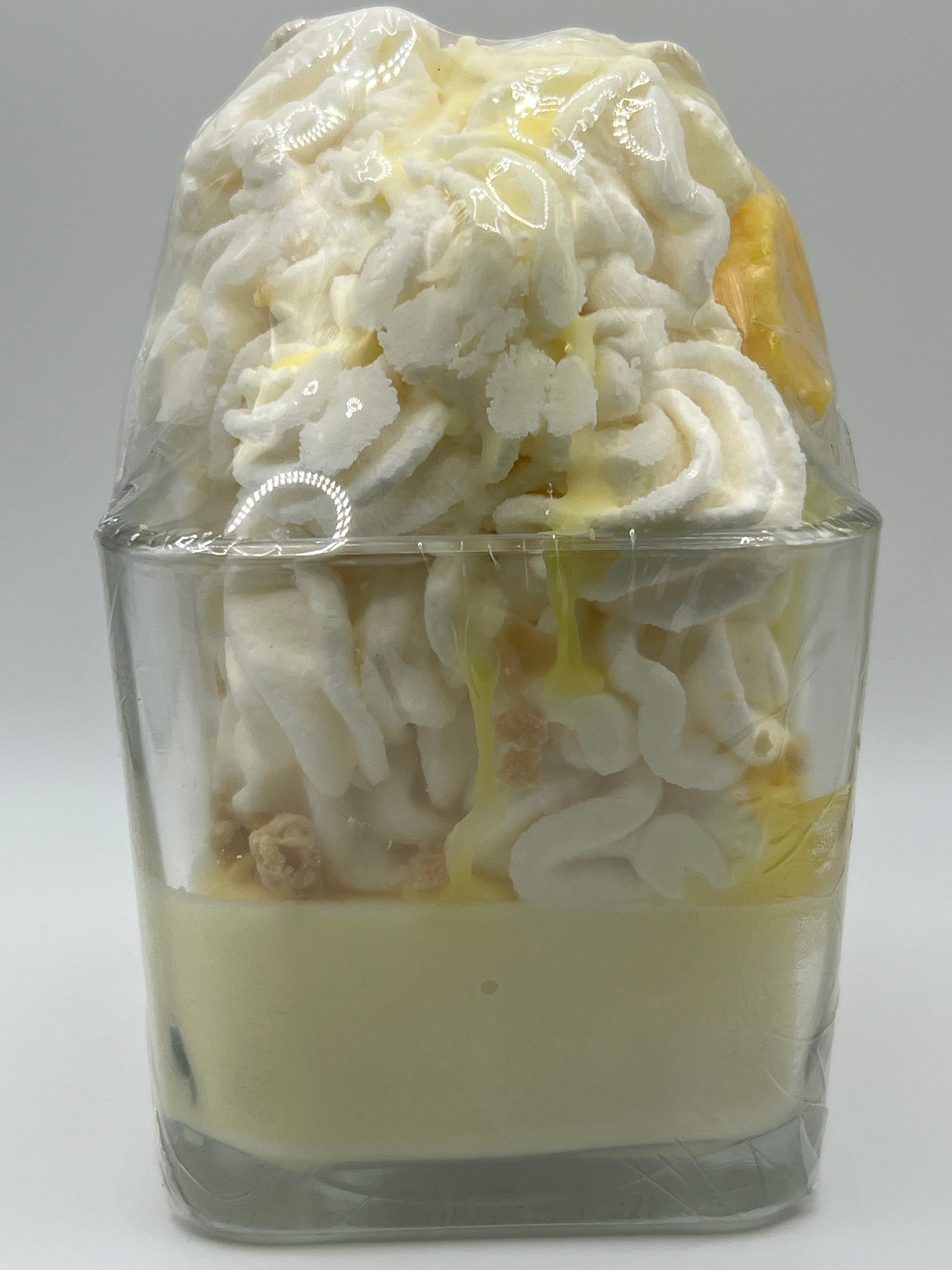 Banana Pudding Candle with 2 Wicks – Realistic Dessert-Inspired Candle