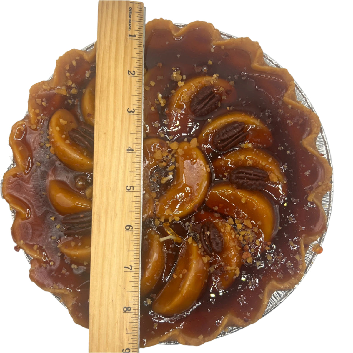 9-Inch 5-Wick Apple Pie Candle – Realistic Food-Themed Gift & Home Decor