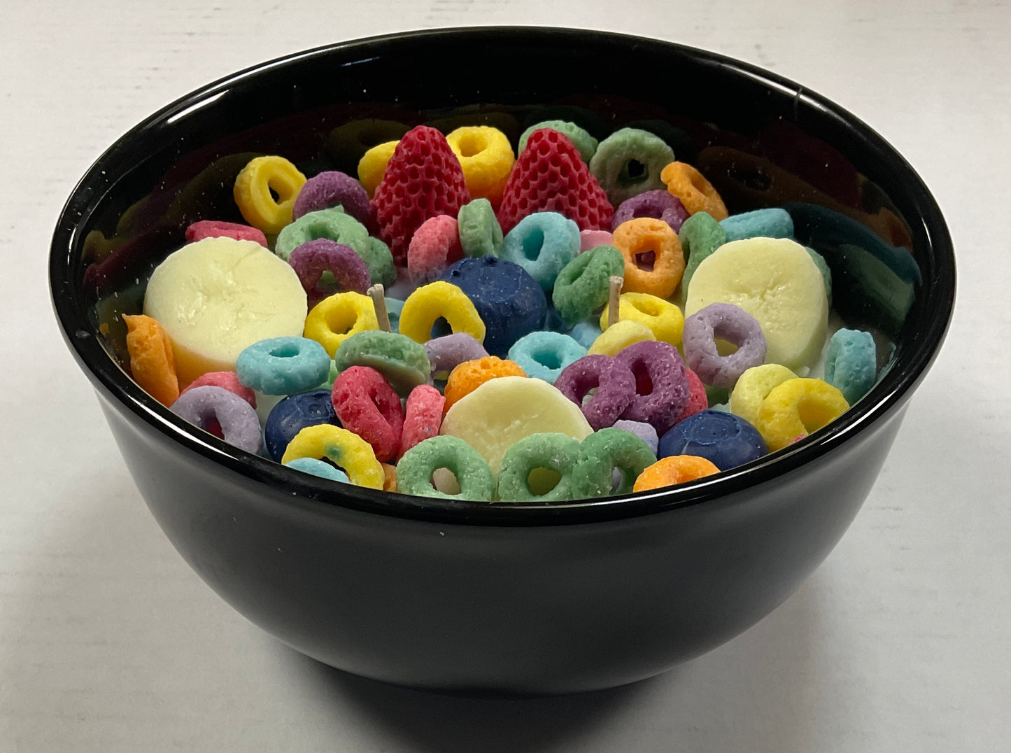 Large Froot Loop Cereal Bowl Candle – 25 oz (2 lb 1.2 oz)