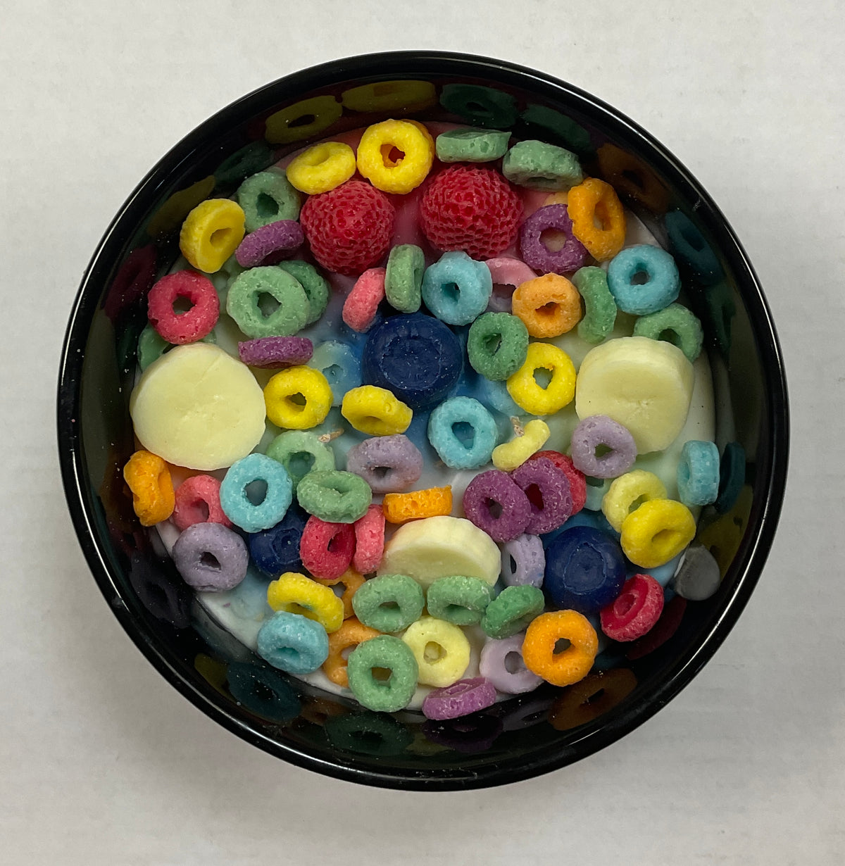 Large Froot Loop Cereal Bowl Candle – 25 oz (2 lb 1.2 oz)
