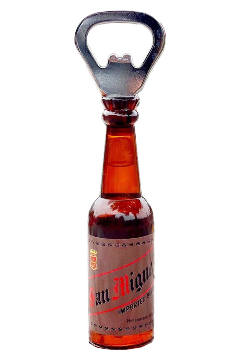 Mini Beer Liquid Filled Magnetic Bottle Opener