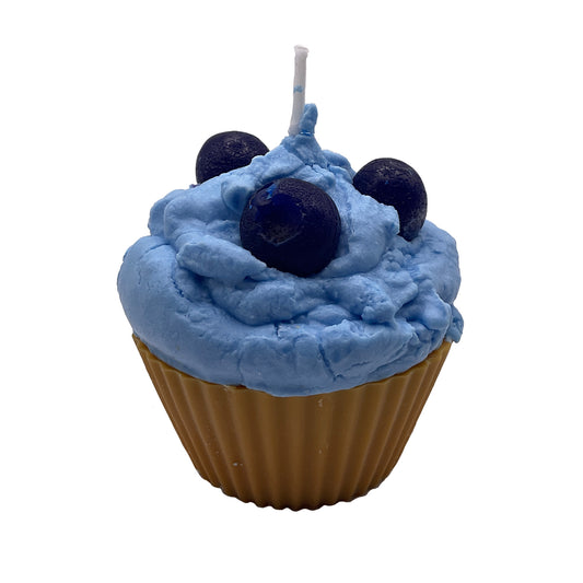Blueberry Cupcake Candle