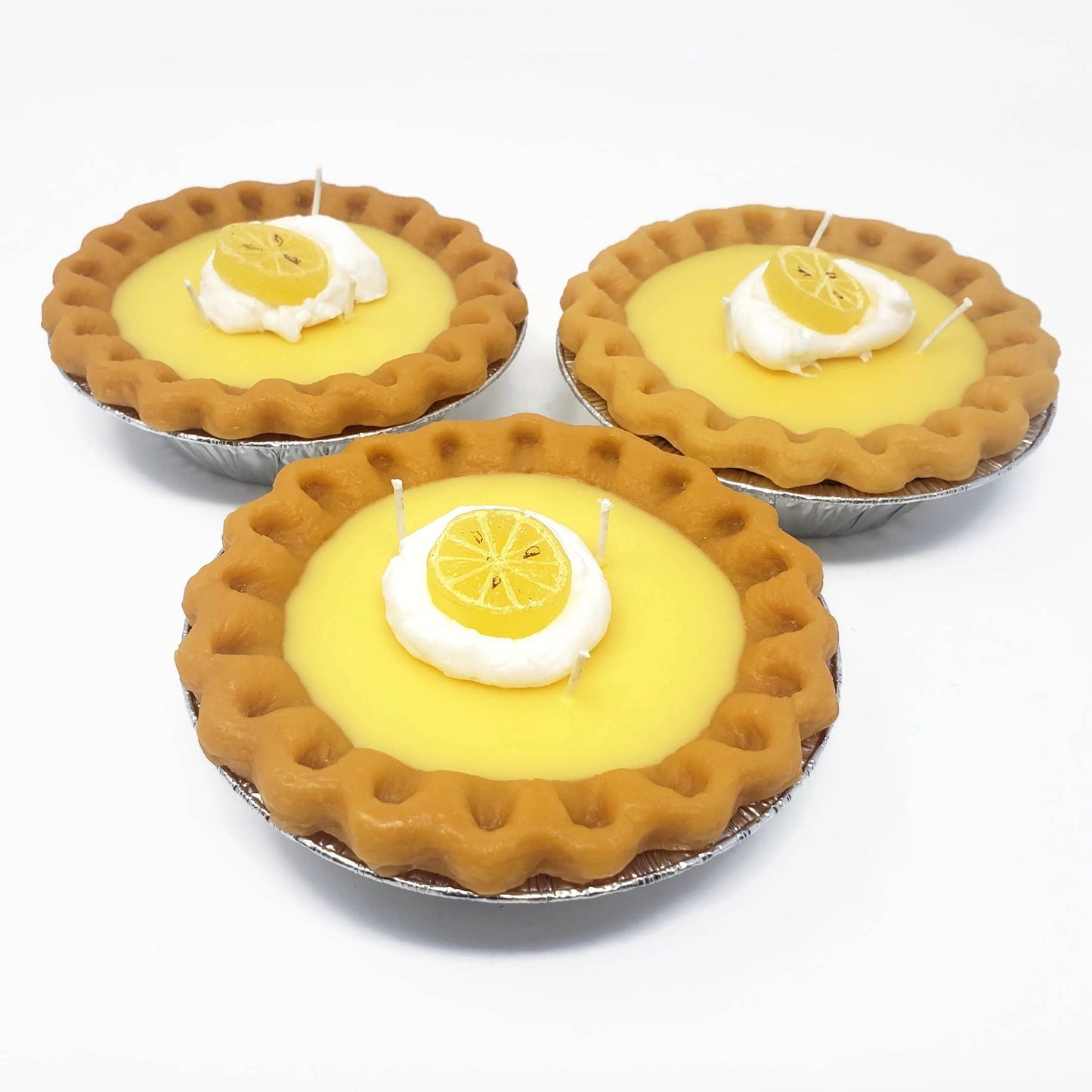 Medium 5 inch Lemon Pie Candle (3wicks)