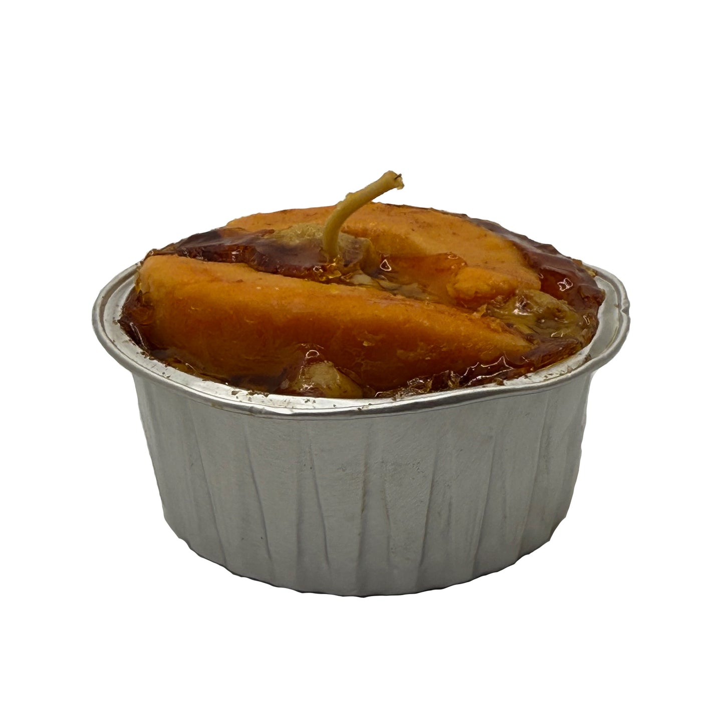 Peach cobbler mini candle