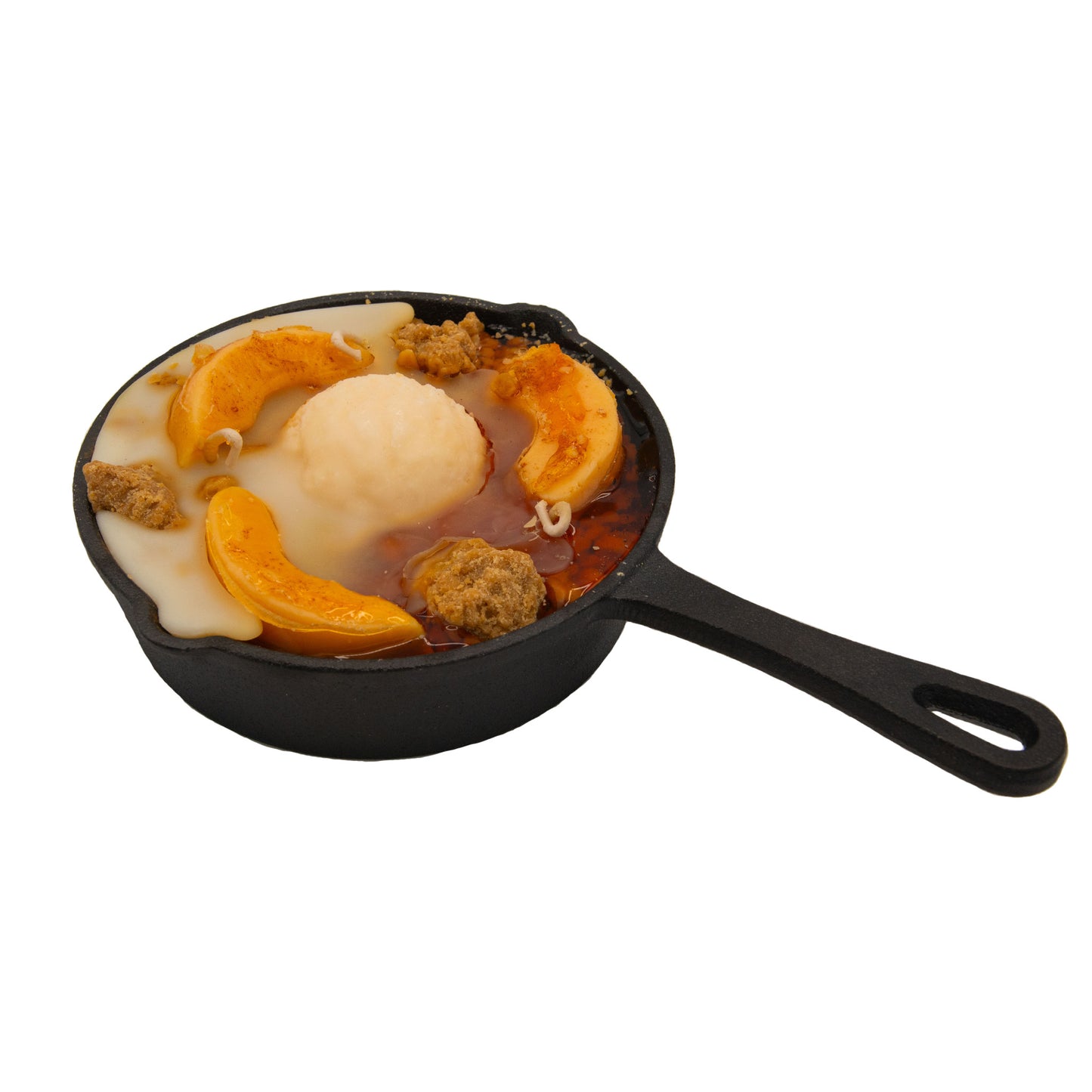 Peach Cobbler Skillet Candle