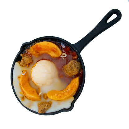 Peach Cobbler Skillet Candle