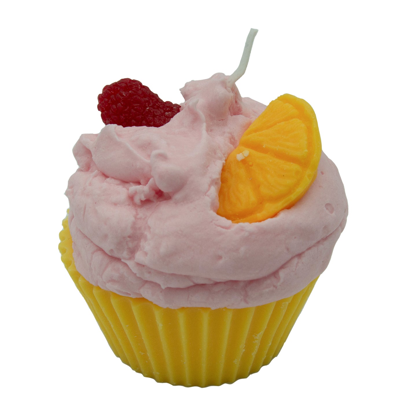 Raspberry Lemonade Cupcake Candle