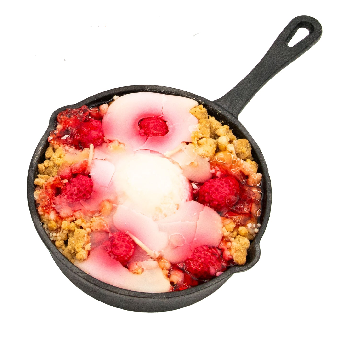 Strawberry Cobbler Skillet Candle