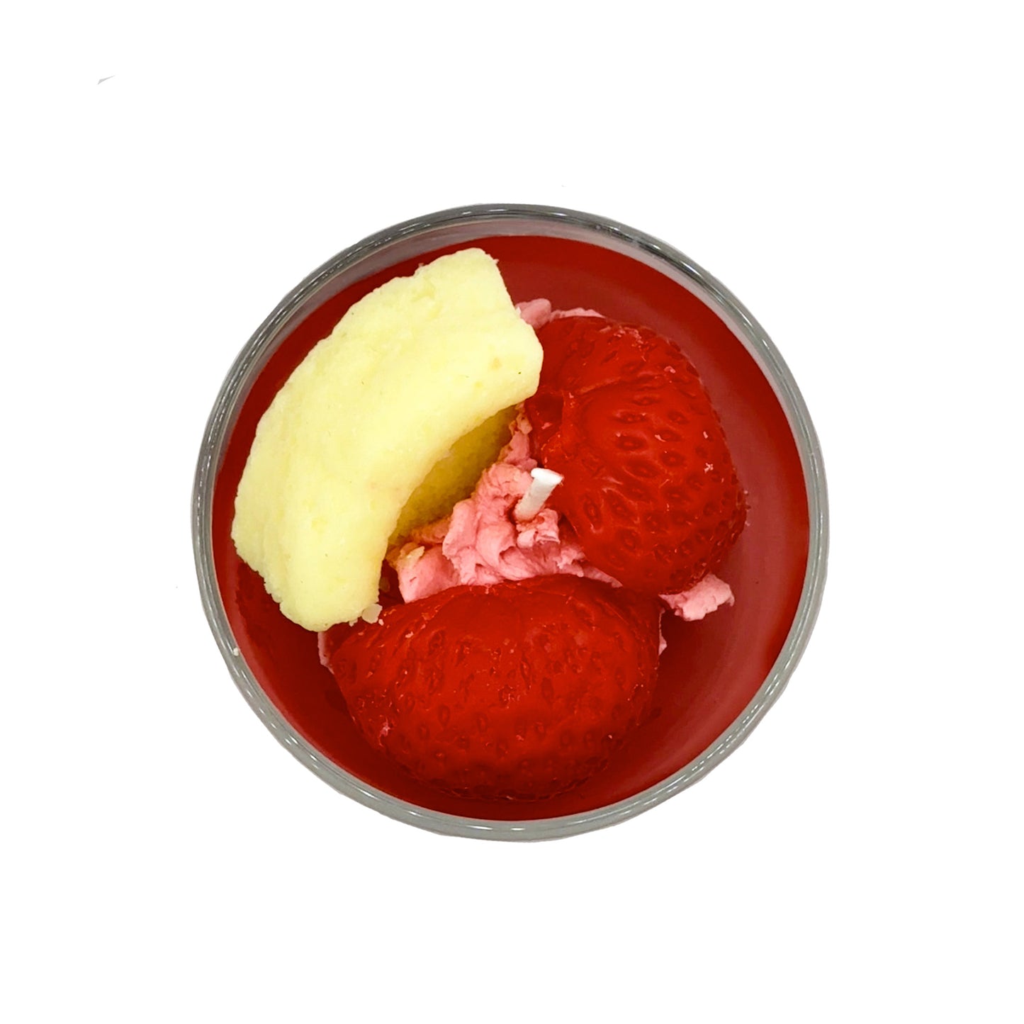 Strawberry Shortcake Cognac Candle 12oz