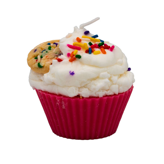 Sugar Cookie Cupcake Candle